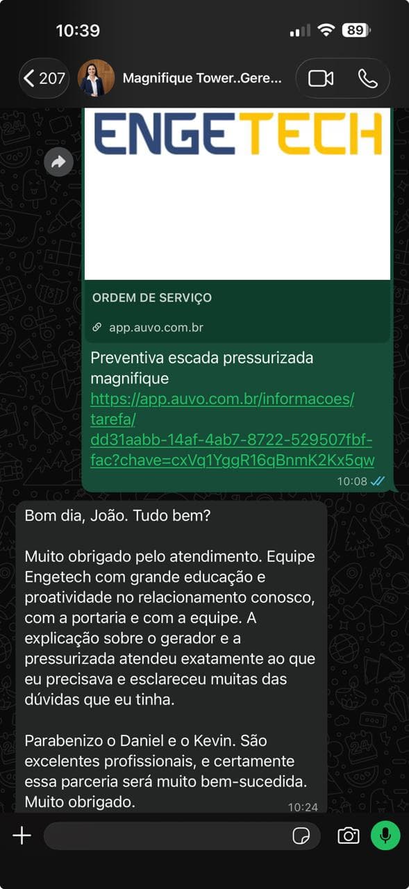 Feedback de cliente da Engetech no WhatsApp (1)